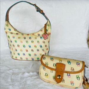 Dooney&Bourke 2xshoulder and coin purse